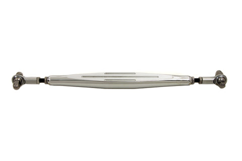 Chrome Ball Milled Shifter Rod, 2 inch Extended - V-Twin Mfg.