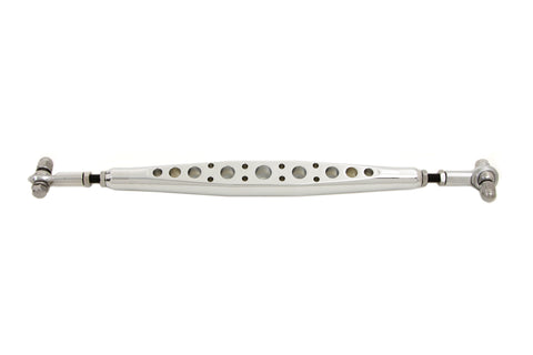 Chrome Drilled Shifter Rod, 2 inch Extended - V-Twin Mfg.