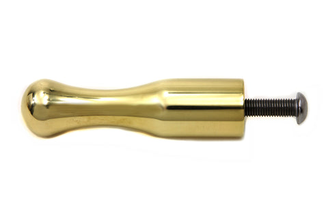Brass Contour Shifter Peg - V-Twin Mfg.