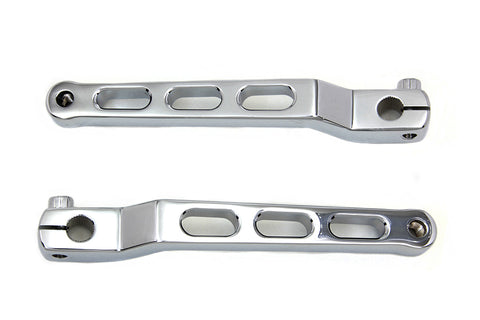 Chrome Heel Toe Shifter Set - V-Twin Mfg.
