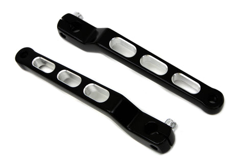 Heel Toe Shifter Set Black - V-Twin Mfg.
