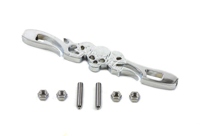 Chrome Shifter Rod Skull Style - V-Twin Mfg.