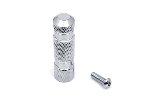 Chrome Knurled Four Grooved Shifter Peg - V-Twin Mfg.