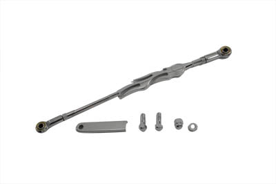 Shifter Rod Kit Flame Style Chrome - V-Twin Mfg.