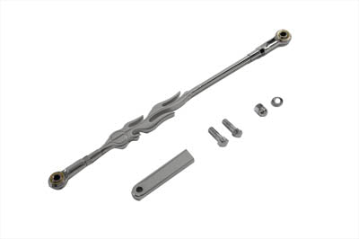 Chrome Flame Style Shifter Rod Kit - V-Twin Mfg.
