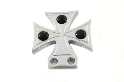 Billet Brake Pedal Pad Maltese Style - V-Twin Mfg.