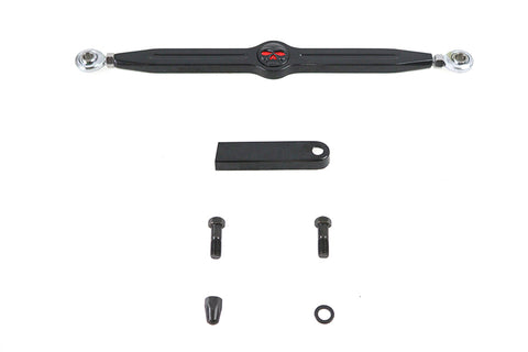 12 inch Skull Shift Rod Kit Black - V-Twin Mfg.