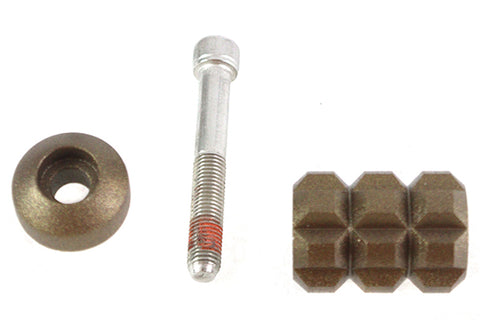 Grate Shifter Footpeg Bronze - V-Twin Mfg.