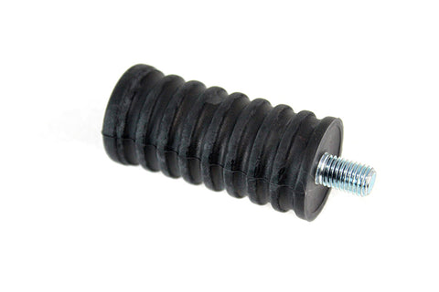Shifter Footpeg Black Rubber - V-Twin Mfg.