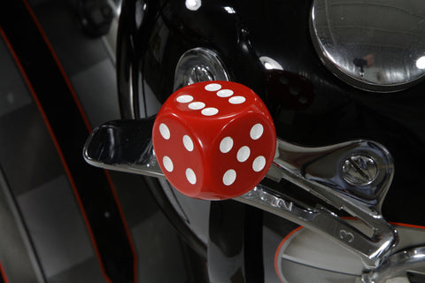 Red Dice Style Shifter Knob - V-Twin Mfg.