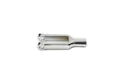 Forked Chrome Rod End Clevis - V-Twin Mfg.