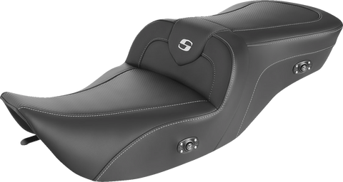 SADDLEMEN Heated Roadsofa Seat - Carbon Fiber 897-06-185HCT