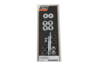 Gas Tank Mount Kit Chrome Acorn Type - V-Twin Mfg.