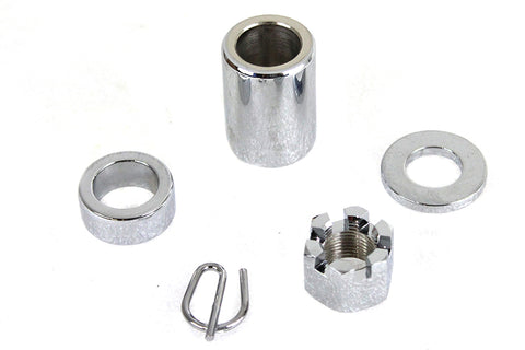Chrome Rear Axle Nut Kit - V-Twin Mfg.
