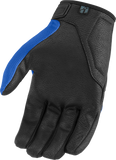 ICON Hooligan™ CE Gloves - Blue - Large 3301-4362