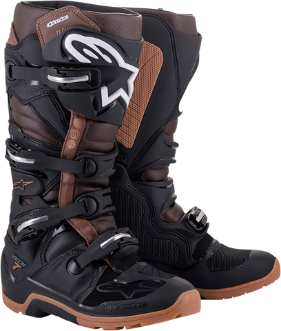 ALPINESTARS Tech 7 Enduro Boots - Black/Brown - US 15 2012114-1089-15