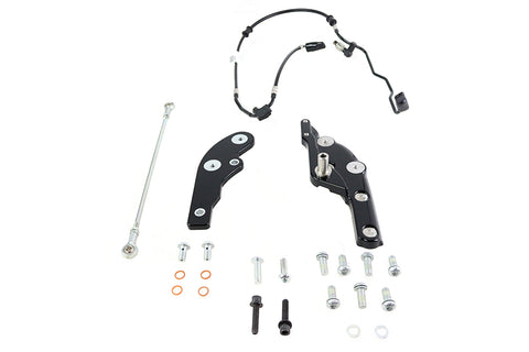 Black Extended Reach Forward Control Kit - V-Twin Mfg.