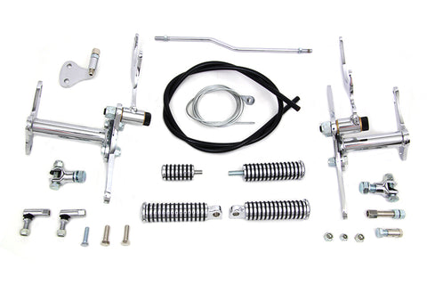 Partial Forward Control Kit Chrome - V-Twin Mfg.