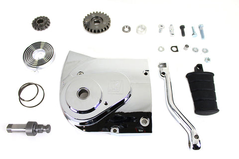 Kick Starter Conversion Kit Chrome - V-Twin Mfg.