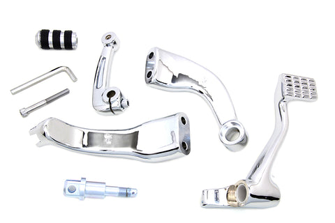 XL Stock Mid Control Kit Chrome - V-Twin Mfg.