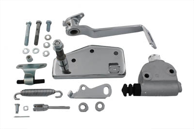 Chrome Forward Brake Control Kit Hydraulic - V-Twin Mfg.