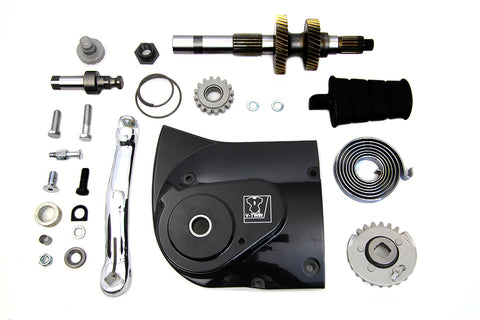 Kick Starter Conversion Kit Black - V-Twin Mfg.