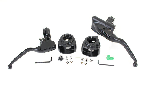 Handlebar Control Kit Black - V-Twin Mfg.