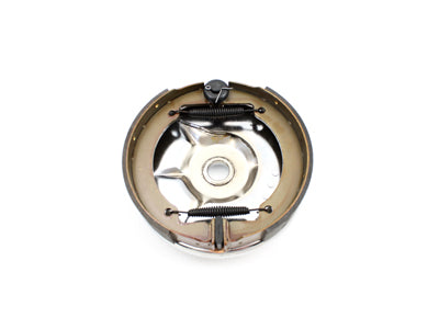 Rear Mechanical Brake Backing Plate Kit Chrome - V-Twin Mfg.