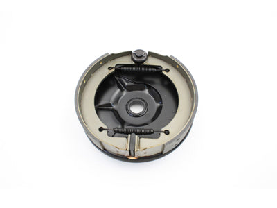 Rear Mechanical Brake Backing Plate Kit Black - V-Twin Mfg.