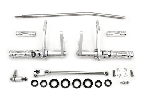 Billet Forward Control Kit Polished - V-Twin Mfg.