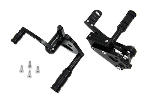 Billet Forward Control Kit Black - V-Twin Mfg.