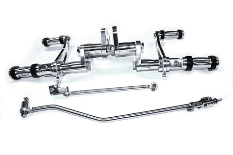Billet Forward Control Kit Polished - V-Twin Mfg.