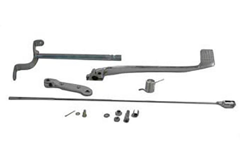 Brake Pedal Linkage Kit Rear Chrome - V-Twin Mfg.