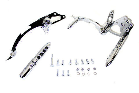 Billet Forward Control Kit Chrome - V-Twin Mfg.