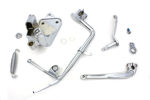 Chrome Kickstand Assembly - V-Twin Mfg.