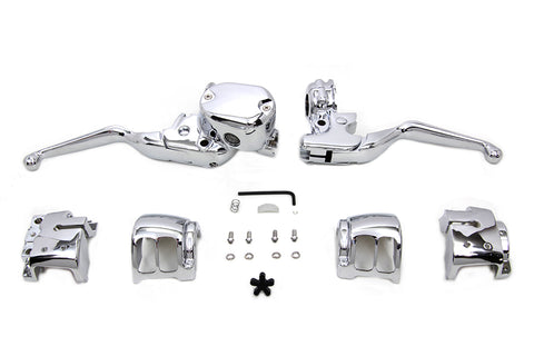 Handlebar Control Kit Chrome - V-Twin Mfg.