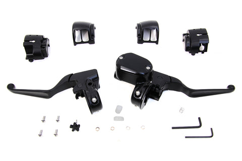 Handlebar Control Kit Black - V-Twin Mfg.