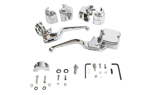 Chrome Handlebar Control Kit - V-Twin Mfg.