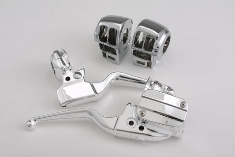Chrome Handlebar Control Kit - V-Twin Mfg.