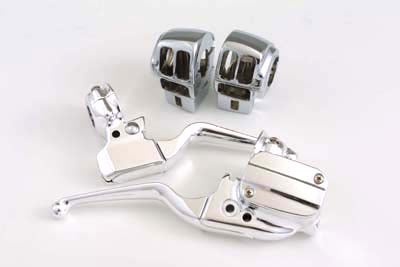 Chrome Handlebar Control Kit - V-Twin Mfg.