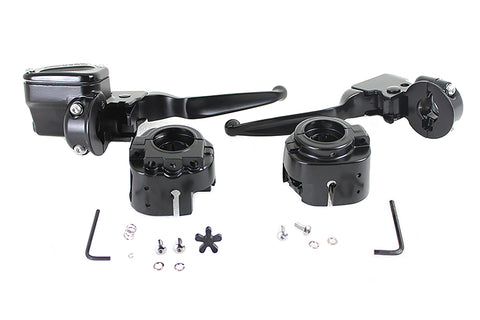 Handlebar Control Kit Black - V-Twin Mfg.