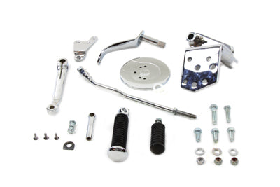 Chrome Replica Shifter Control Kit - V-Twin Mfg.