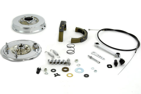 Spring Fork Front Brake Kit Chrome - V-Twin Mfg.