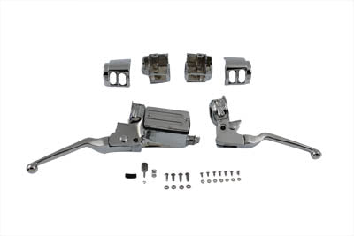 Chrome Handlebar Control Kit - V-Twin Mfg.