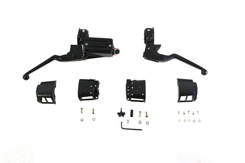 Handlebar Control Kit Black - V-Twin Mfg.