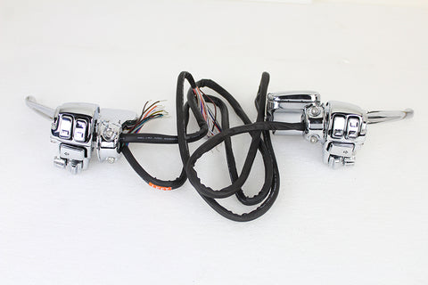 Chrome Handlebar Control Kit - V-Twin Mfg.