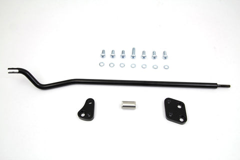 Reduced Reach Forward Control Adapter Kit Gloss Black - V-Twin Mfg.