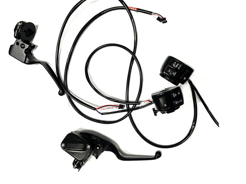 Handlebar Control Kit Black - V-Twin Mfg.