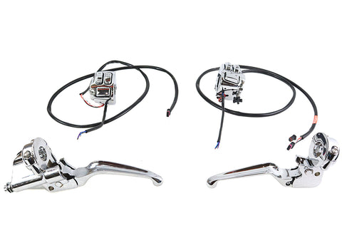 Handlebar Control Kit Chrome - V-Twin Mfg.