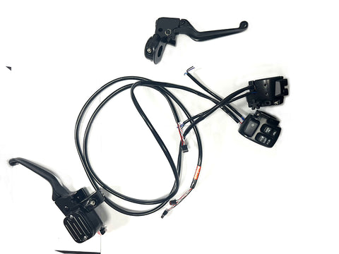 Handlebar Control Kit Black - V-Twin Mfg.
